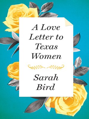 cover image of A Love Letter to Texas Women